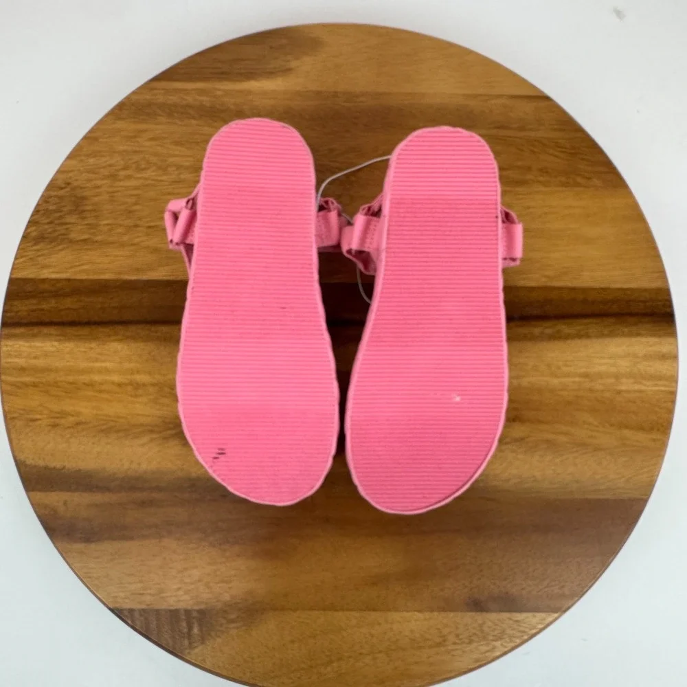New Big Kids Dolce Vita Zaidey Platform Comfort Pink Sandals‎ Size 3 Y